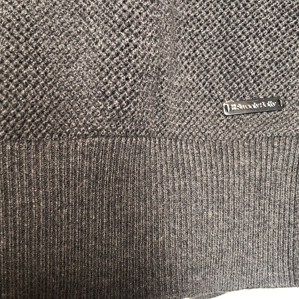 Sweaty Betty Amity Knit Jumper Charcoal Women's Crew Neck Sweater M A1 - Picture 7 of 10